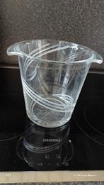 Kristallen wijnkoeler met handvatten, Ophalen of Verzenden