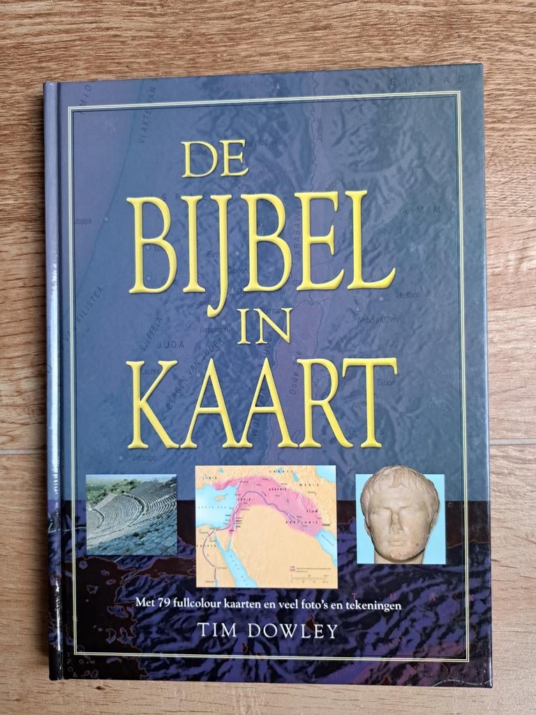 De Bijbel in Kaart - Tim Dowley (Bijbelatlas), Boeken, Ophalen of Verzenden, Zo goed als nieuw, Tim Dowley, Christendom | Katholiek