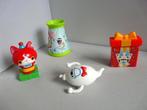 McDonalds 2017 # Yo-kai-watch 4x, Ophalen of Verzenden, Zo goed als nieuw
