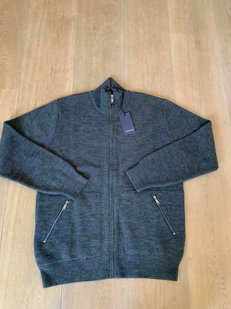 Grijs wollen vesten maat xxl, Ophalen of Verzenden, Nieuw, Grijs, Trui of Vest