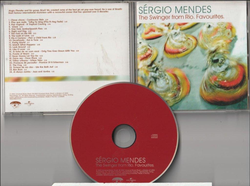 Sergio Mendes - The Swinger From Rio. Favourites, Ophalen of Verzenden, 2000 - 2009, Zo goed als nieuw