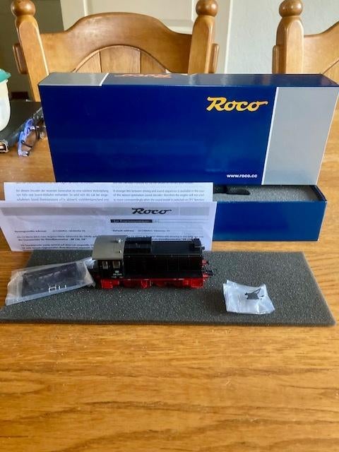 Roco 78801 digitaal met sound (V36 diesellocomotief; mfx), Hobby en Vrije tijd, Wisselstroom, Locomotief, Ophalen of Verzenden