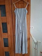Jumpsuit Bershka maat S, Wit, Zo goed als nieuw, Maat 36 (S), Bershka