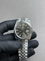 Rolex datejust 41mm Rhodium, Ophalen, Nieuw, Staal, Rolex