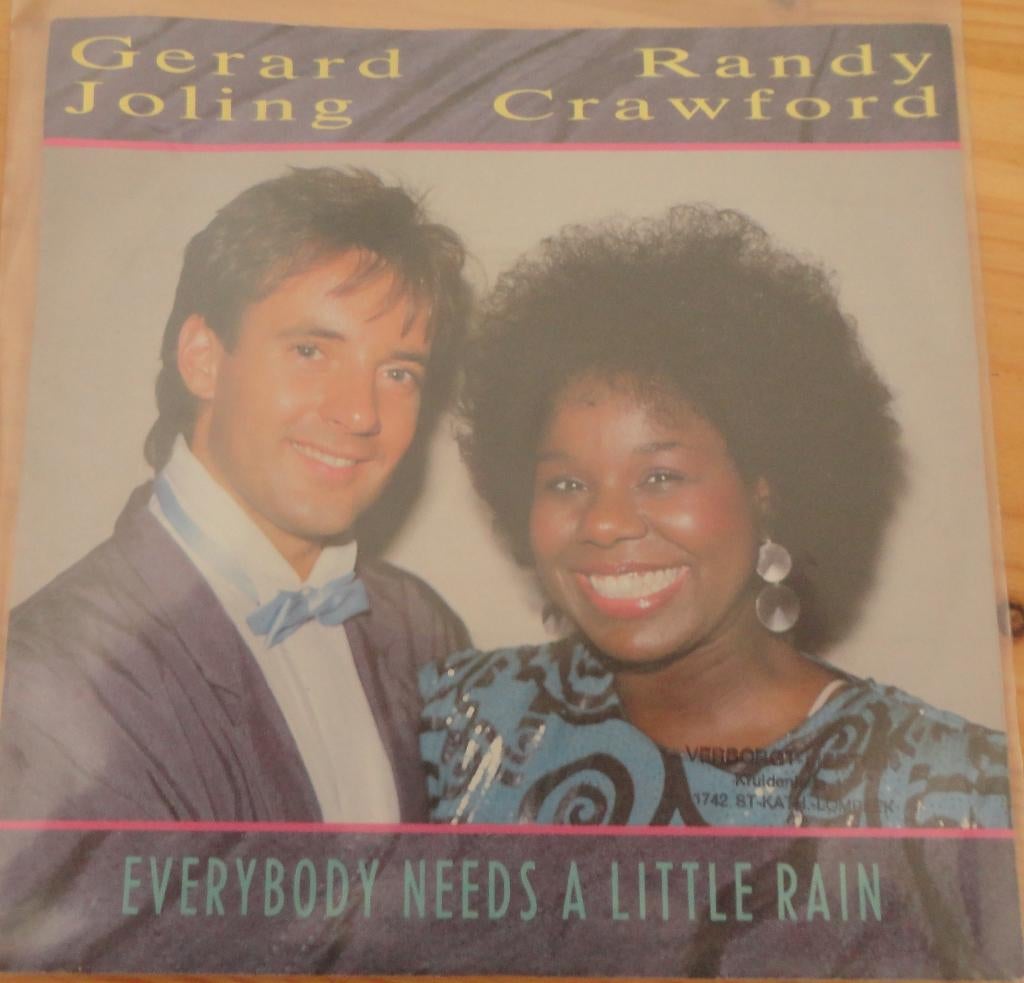 Gerard Joling & Randy Crawford > Everybody needs a little, Gebruikt, 7 inch, Single, Ophalen of Verzenden