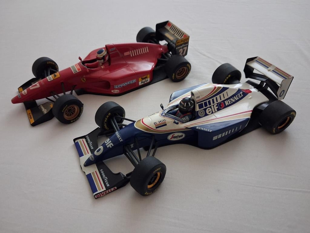 Set Formule1  1994   Williams FW16 & Ferrari 412T1  1:18, Ophalen of Verzenden, Gebruikt, Auto, MiniChamps