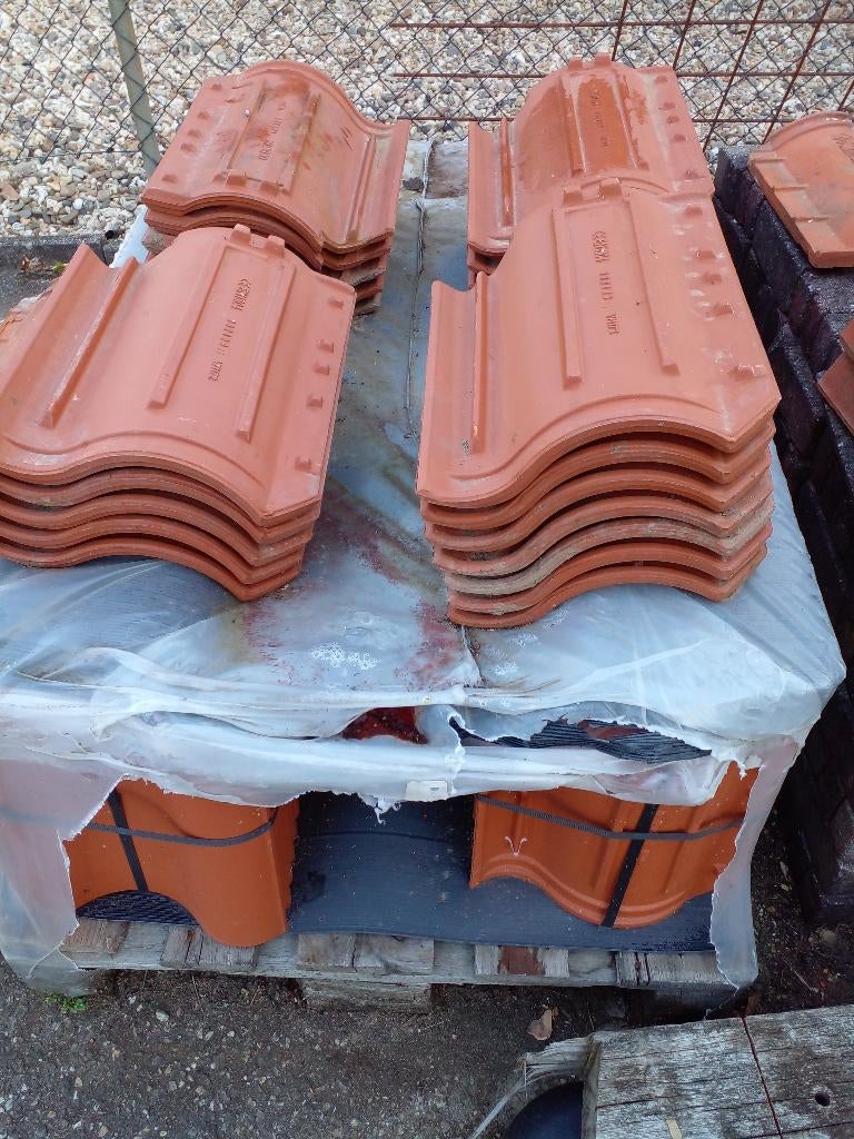 dakpannen koramic te koop, Ophalen, Steen of Klei, Nieuw, 5 tot 10 m²