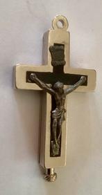 Kruisbeeldje uit Jeruzalem met relikwie: Calvarieberg., Ophalen of Verzenden, Zo goed als nieuw