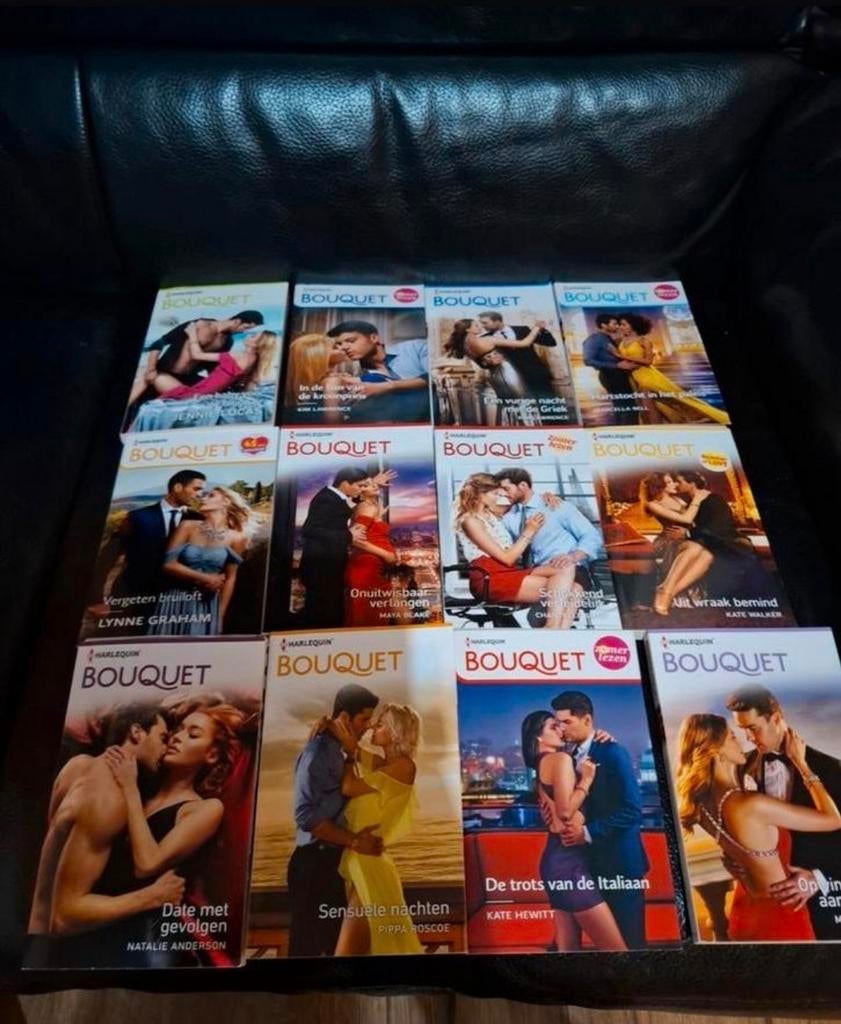 Partij Harlequin bouquet boekjes 53 stuks, Ophalen
