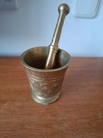 Messing antieke vijzel, Ophalen of Verzenden