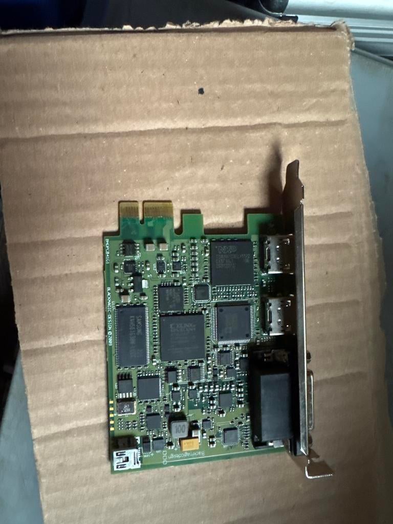 Blackmagic Intensity Pro Capture Card, Computers en Software, Videokaarten, Gebruikt, HDMI, Overige soorten, Ophalen of Verzenden