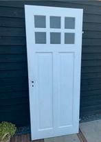 Massief houten binnendeur 209,5x83 cm, Ophalen, Gebruikt, 80 tot 100 cm, Binnendeur