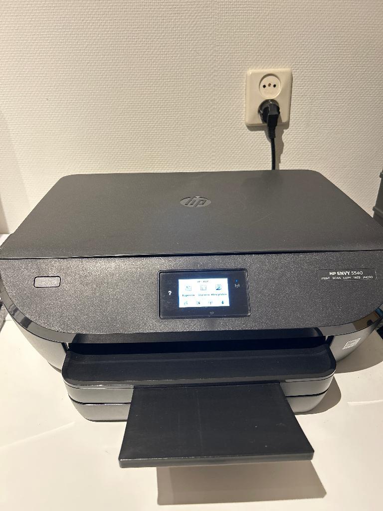 HP ENVY 5540 all in one printer, Ophalen, Kleur printen, Gebruikt, Inkjetprinter