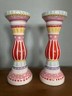 Blond Amsterdam kandelaren 2st., Overige materialen, Overige kleuren, 25 tot 50 cm, Nieuw