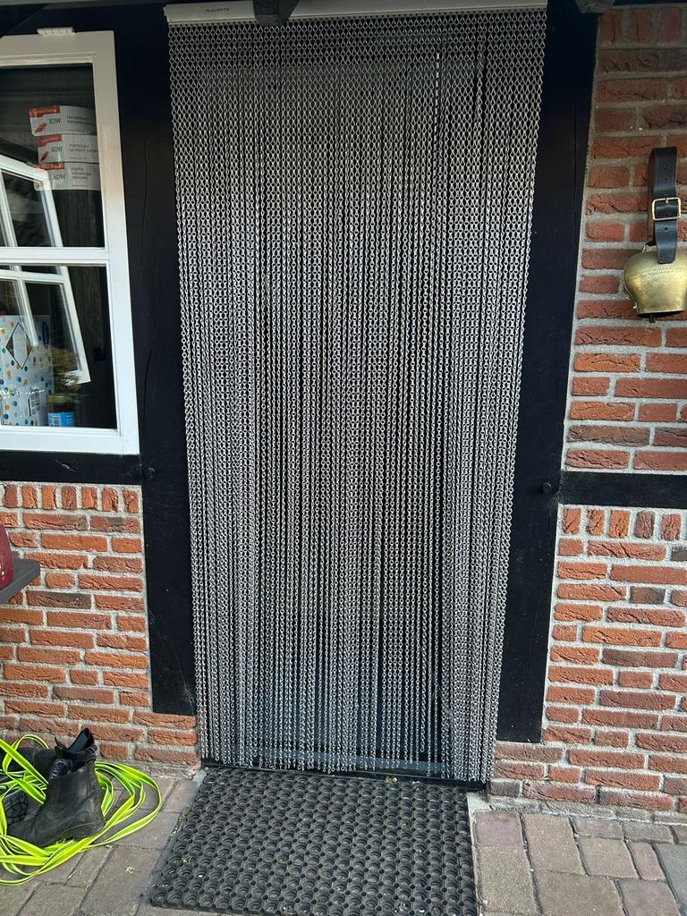 Vliegengordijn ketting Sun-Arts - Zilverkleurig, Gebruikt, Grijs, 150 tot 200 cm, 50 tot 100 cm