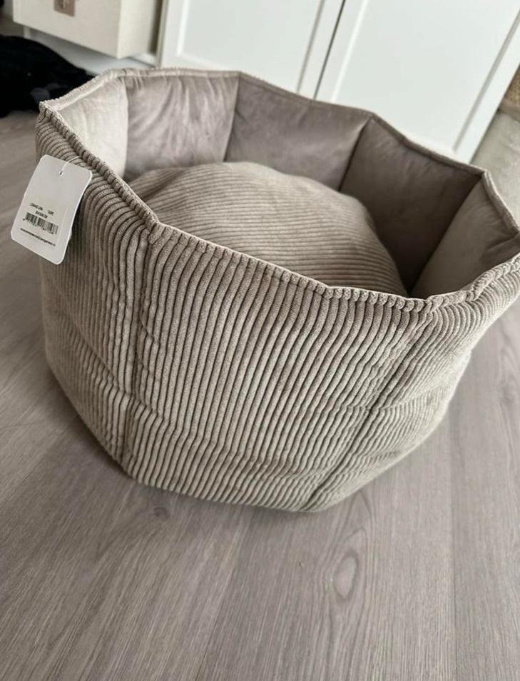 Kattenmand (taupe NIEUW), Dieren en Toebehoren, Kattenmanden, Ophalen, Nieuw