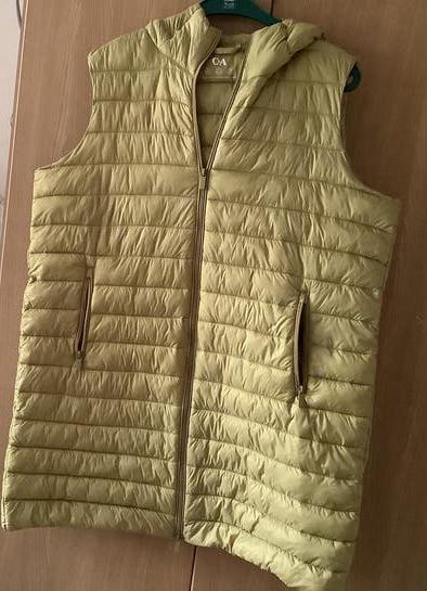 Bodywarmer.   lang.   mt, 50.     nieuw!!, Verzenden, Nieuw, Maat 46/48 (XL) of groter, Groen