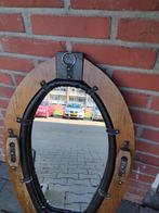 Patrijspoort spiegel, Ophalen, Ovaal, Minder dan 100 cm