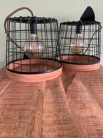 Industriële Lampen Set van 2, E27 (groot), Zo goed als nieuw, Ophalen, 30 tot 60 watt