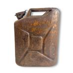 Tan kleur Duitse Wehrmacht Jerrycan – 1944, Kist of Geocache, N, M, Ophalen of Verzenden