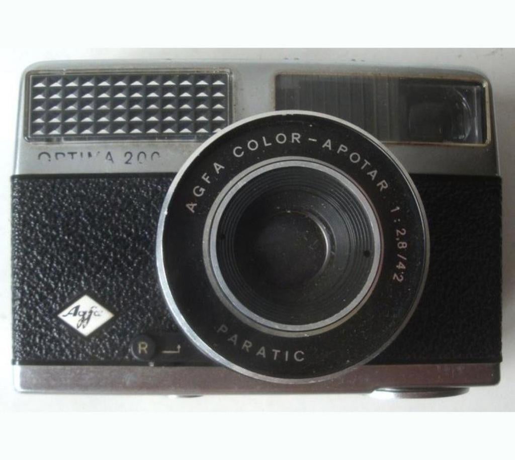 Agfa Optima 200 – Vintage Camera (Werkend!), Audio, Tv en Foto, Fotocamera's Analoog, Ophalen of Verzenden, Compact, Overige Merken
