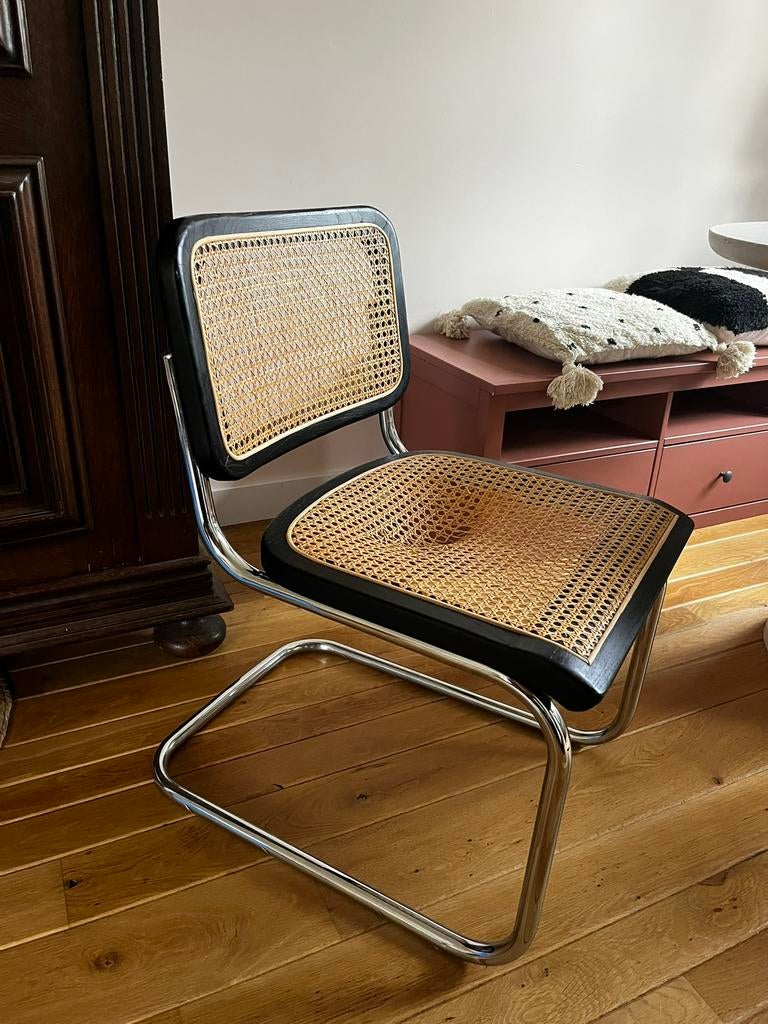 Webbing stoel gratis, Ophalen, Zwart, Zo goed als nieuw, Eén