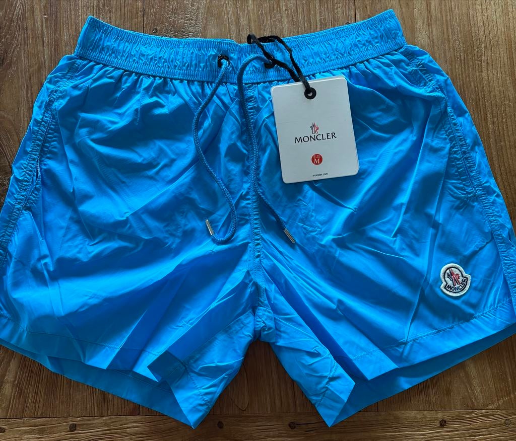 Moncler zwemshort blauw, Kleding | Heren, Badmode en Zwemkleding, Ophalen of Verzenden, Maat 48/50 (M), Blauw, Zwemshort