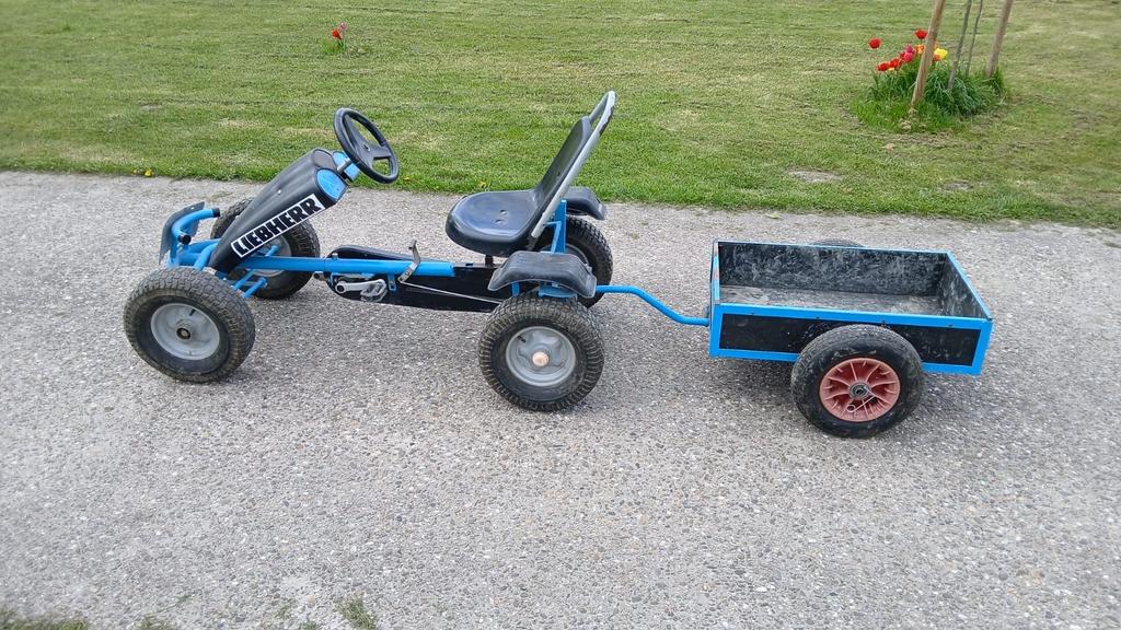 Skelter met kar, Ophalen, Gebruikt, Overige merken, Met kar of aanhanger