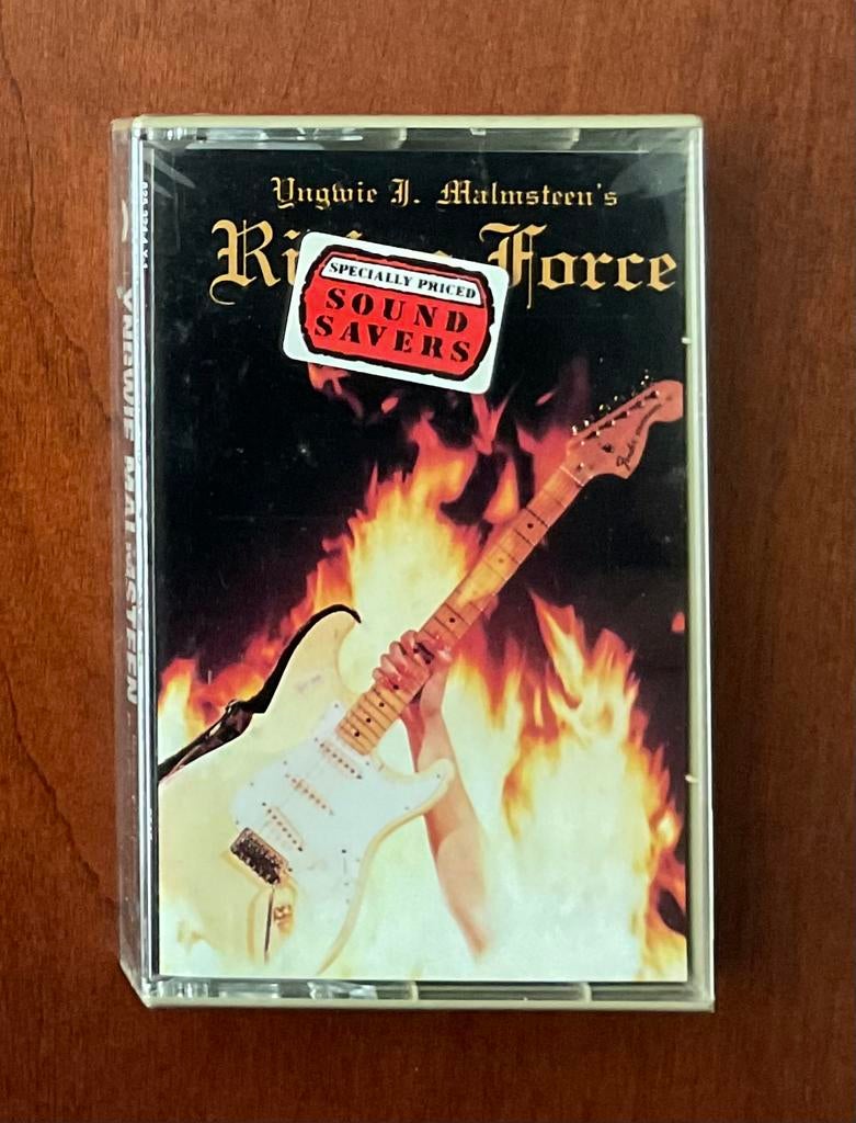 YNGWIE MALMSTEEN - Rising Force - Cassettebandje - GESEALD!, Cd's en Dvd's, Cassettebandjes, 1 bandje, Ophalen of Verzenden, Origineel