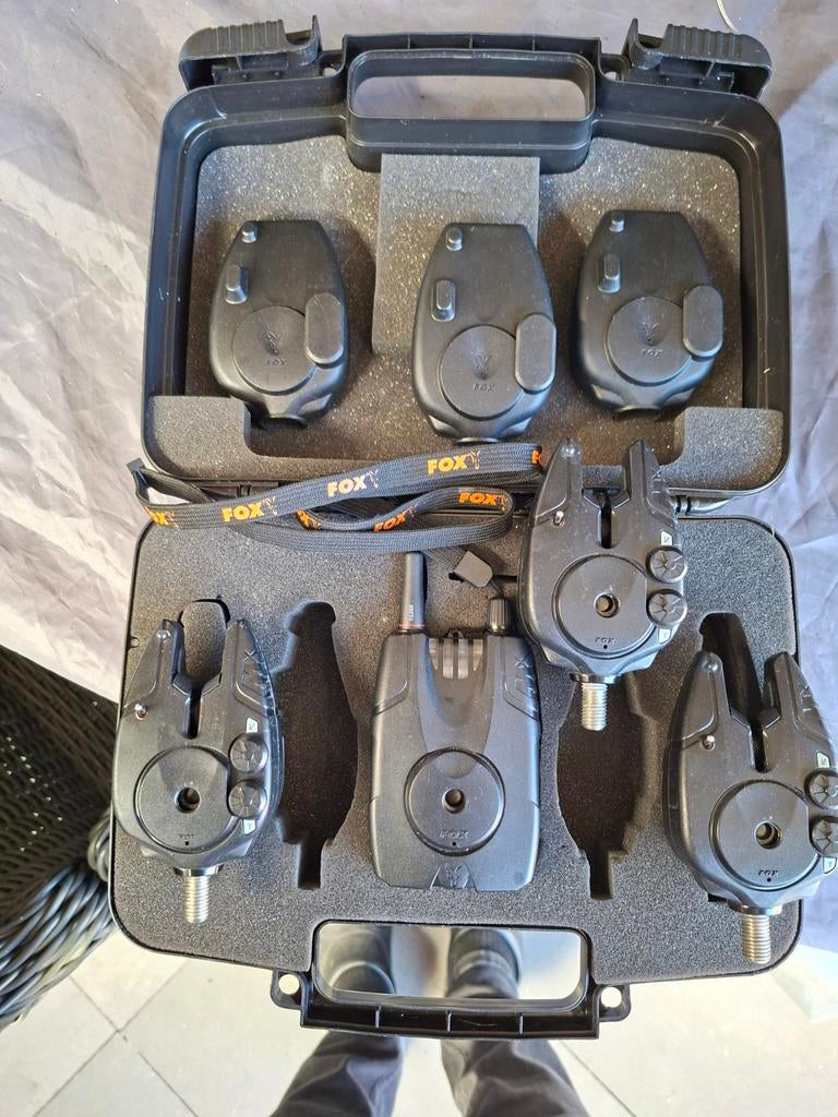 Schitterende Fox MX3+1 Beetmelders set., Ophalen of Verzenden, Zo goed als nieuw