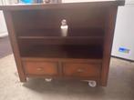 Eiken tv kast en sidetable, Huis en Inrichting, Kasten | Televisiemeubels, Ophalen, Gebruikt, Eikenhout, 50 tot 100 cm