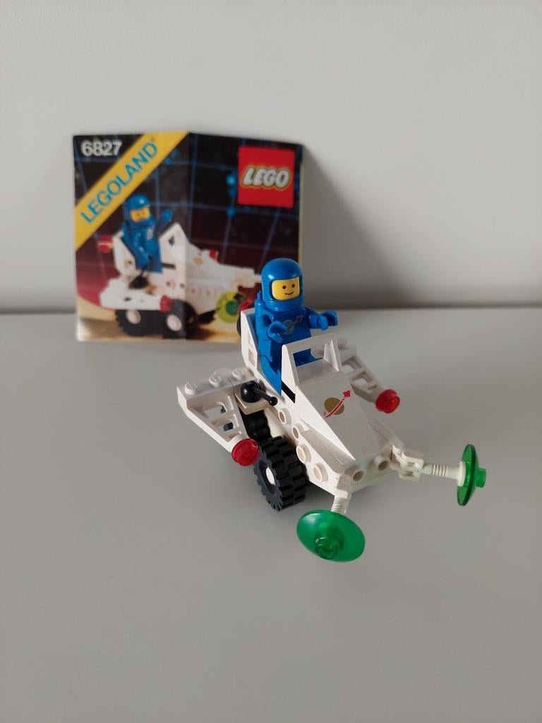 Lego 6827 Classic Space: Ruimtevoertuig met astronaut, Compleet, Gebruikt, Lego, Ophalen of Verzenden