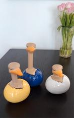 3 mooie struisvogels eieren., Ophalen, Overige kleuren, Minder dan 50 cm, Glas