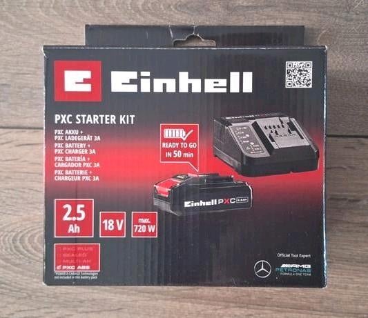 Einhell PXC Starter Kit 2.5 Ah 18V, Ophalen of Verzenden, Zo goed als nieuw, Overige typen
