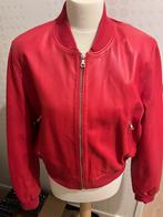 Nieuw leren bomberjack IBANA, Ophalen of Verzenden, Zo goed als nieuw, Maat 42/44 (L), Rood