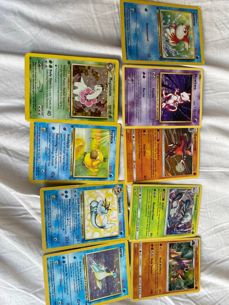 Diverse Pokémon kaarten - Bieden of per stuk, Ophalen of Verzenden, Zo goed als nieuw