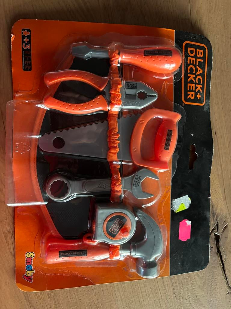 Black+Decker Kindergereedschap Set - Nieuw in Verpakking, Ophalen, Nieuw, Jongen of Meisje