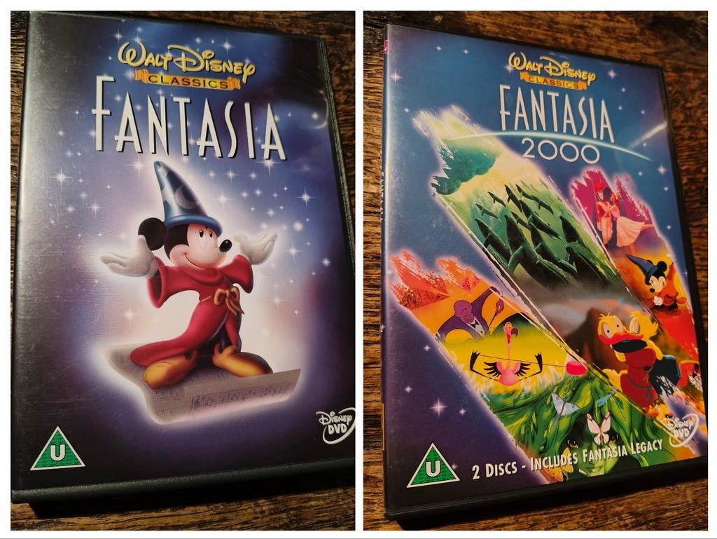 Fantasia -Fantasia Original +Fantasia 2000 +Fantasia Legacy, Cd's en Dvd's, Dvd's | Tekenfilms en Animatie, Ophalen, Tekenfilm