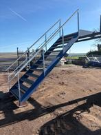 Stalen bordestrap steektrap trap trappen evt 2 stuks, Ophalen of Verzenden, Zo goed als nieuw, Minder dan 2 meter, 80 mm of meer