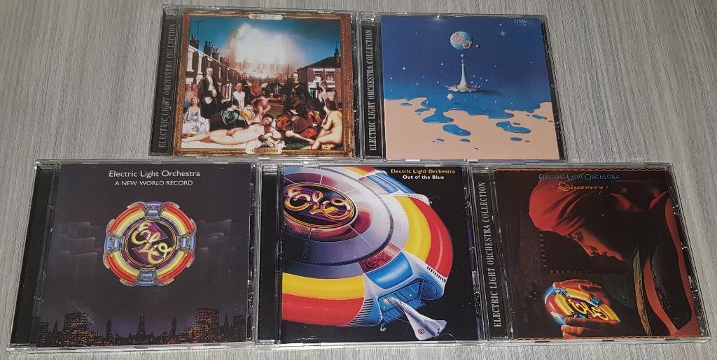 ELO 5 Cd's [Rem.], Ophalen of Verzenden, Zo goed als nieuw, Poprock