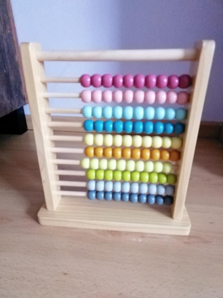 Kralenrek / abacus, Ophalen of Verzenden, Zo goed als nieuw