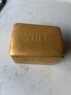 Antiek koperen theedoos, Verzenden, Koper