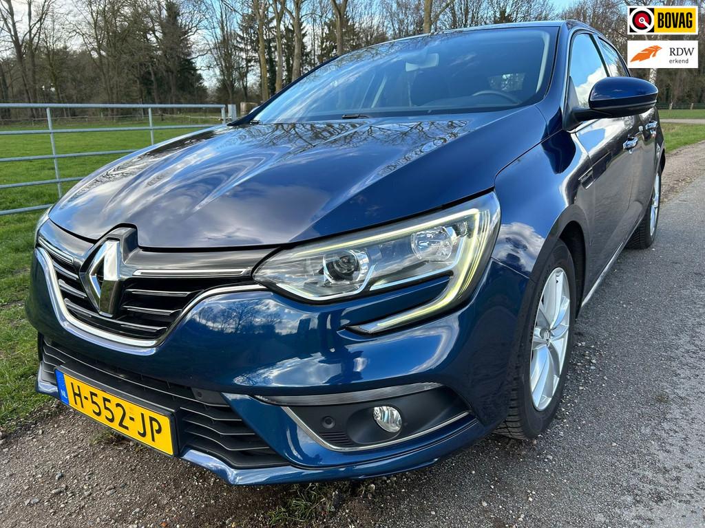 Renault Mégane 1.2 TCe Limited dealer onderhouden Apple/and, Parkeersensor, Stof, Gebruikt, 4 cilinders