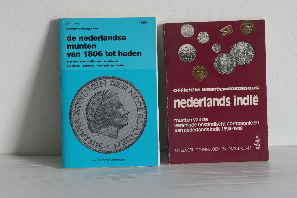 Munten catalogus 1993 en munten catalogus Nederlands Indie, Ophalen of Verzenden, Koningin Beatrix, Overige waardes