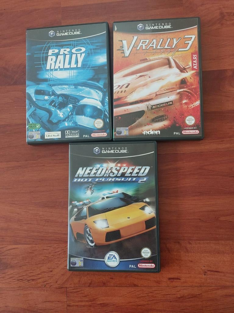 Tekoop 3 race  spellen  voor 10 euro, Spelcomputers en Games, Games | Nintendo GameCube, 1 speler, Racen en Vliegen, Ophalen of Verzenden