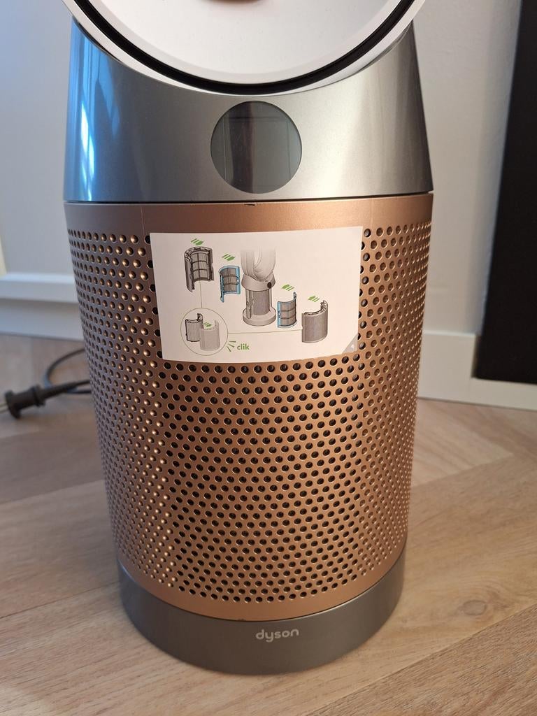 Dyson Luchtreiniger en Ventilator (Goud/Wit), Ophalen, Zo goed als nieuw