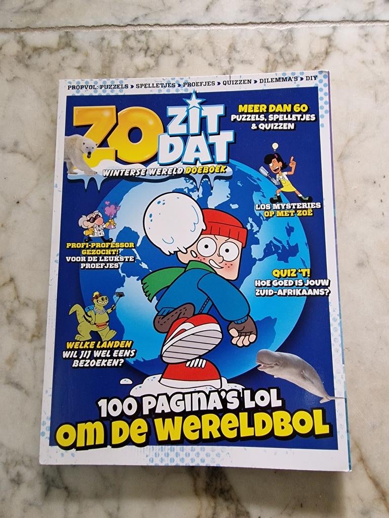 Zo Zit Dat - Winterse Wereld Doeboek, Ophalen of Verzenden, Zo goed als nieuw, Onbekend, Non-fictie