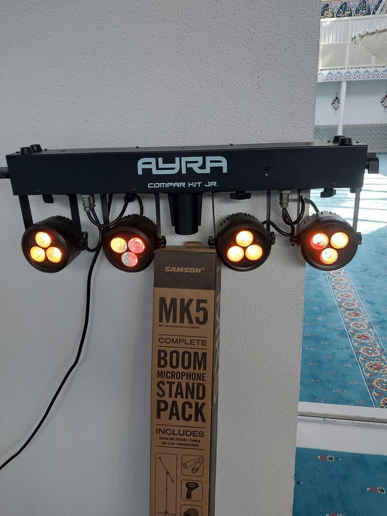 Ayra Compar Kit Jr. Lichtset - Compact en Krachtig, Ophalen of Verzenden, Zo goed als nieuw, Licht