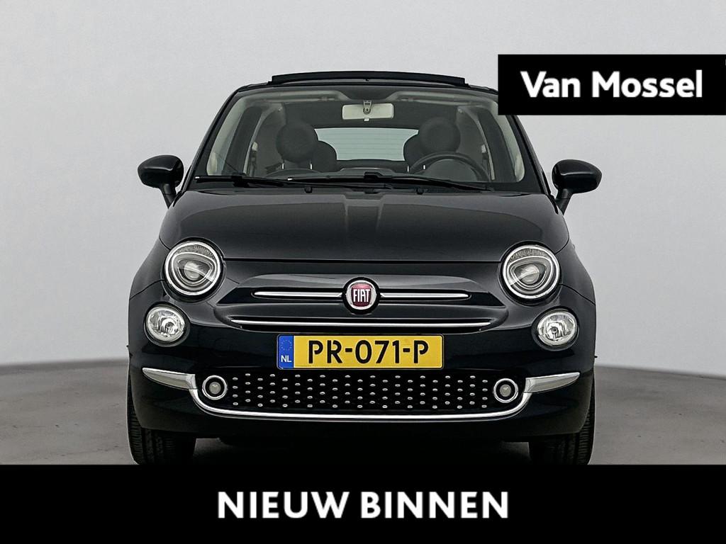 Fiat 500 C 1.2 69Pk Lounge | Cabrio | Airco | Parkeersensore, Stof, Gebruikt, 4 cilinders, Cabriolet