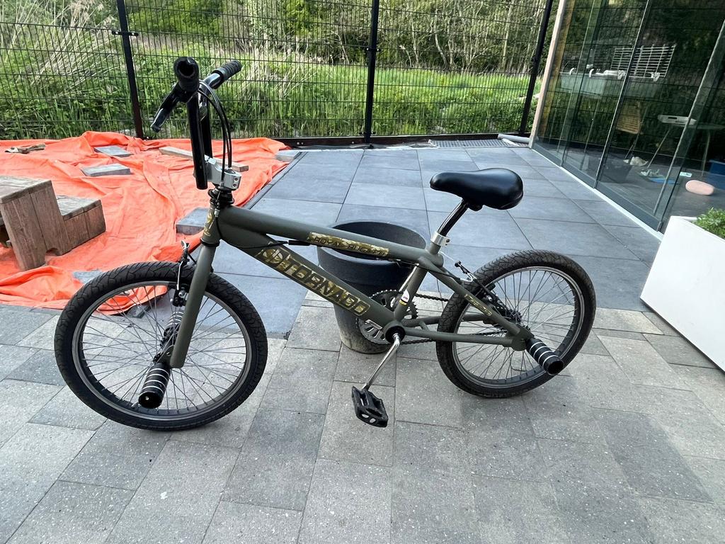 Tornado BMX - Stevige en complete freestyle BMX, Ophalen, Gebruikt, Staal, Velgrem